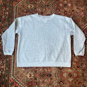 Vintage 80s Hanes Her Way Heather Grey Sweatshirt